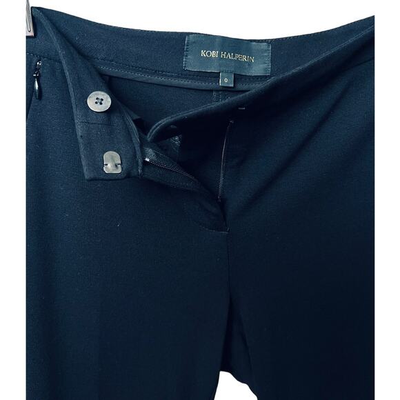 Kobi Halperin Straight Leg Pants Size 0 Zipper and Button Closure - Picture 2 of 7